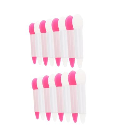 Mipcase 32 Pcs Lip Mask Brush Girl Lipstick Applicator Face Scraper Tool Lip Balm Applicator Spatula Makeup Tool Cleaning Tool Silicone Scrubbers Cosmetic Applicator Brush