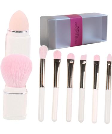 Beaupretty 4 Sets Makeup Brush Set Make up Sponge Makeup Powder Brush Make up for Face Makeup Brush for Women Cosmetics Brush White Artificial Fiber Eyebrow Brush Travel Square - Buy Online on GoSupps.com