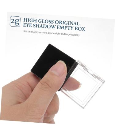 FRCOLOR 3 Sets Empty Eye Shadow Box - Refillable Blusher Powder Trays & DIY Lipstick Cases - Magnetic Red Palette for Cosmetics - 3.6x3.5cm - Buy Online on GoSupps.com