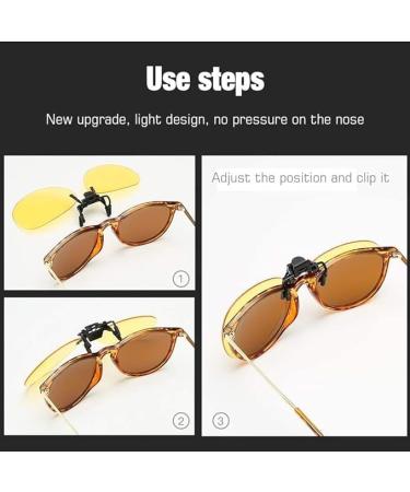 Blue Light Blocking Clip-On Glasses | Anti-Reflective & Stylish | Reduce Eye Strain & Tiredness - Buy Online on GoSupps.com