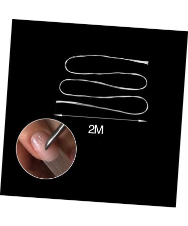 Minkissy 3pcs Nail Length Tips for Fiberglass Nail Extensions - Nail Salon Supplies for Clear Glass Nail Art - Square Size 1x3pcs - Buy Online on GoSupps.com