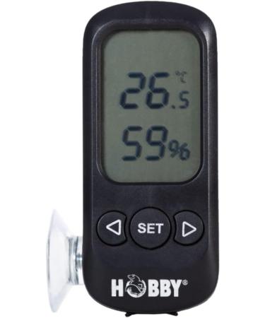Hobby Terra Check - Digital Hygrometer Thermometer with Suction Cup for Accurate Readings | International Shipping Available - Buy Online on GoSupps.com