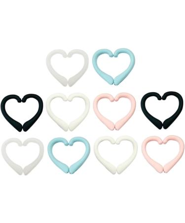 Minkissy 30 Pair Mask Ears Hooks - Anti-Strangulation Ear Bracket for Couples - White Mask Storage Solution - 5x3cm - 3PCS - Buy Online on GoSupps.com