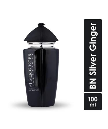 Silver Ginger Long Lasting Men Perfume Aquatic Fresh & Woody Soothing Fragrance | 100ml - Buy Online on GoSupps.com