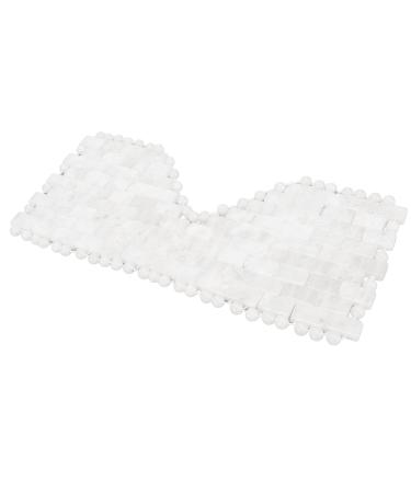 White Quartz Jade Eye Mask: Reduce Fatigue & Puffiness | Cooling Crystal Stone | Perfect Gift for Friends & Family - Buy Online on GoSupps.com