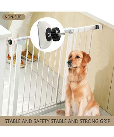 Baby Gates Wall Pads (4 Pack Guard) Safety Indoor Gate Wall Protector - Improved Small Compact Wall Cups Saves Trim & Paint - Best Dog Pet Child Kid Walk Through Pressure Mounted Gates Guard White - Buy Online on GoSupps.com