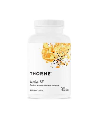 Thorne Meriva-SF - Sustained Release Curcumin Phytosome Supplement - 120 Capsules