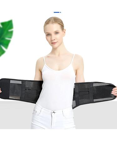 Lower Back Brace with Suspenders Lumbar Support Wrap for Posture Corrector Recovery Workout Herniated Disc Pain Relief Waist Trimmer Belt Elegant B X - Buy Online on GoSupps.com