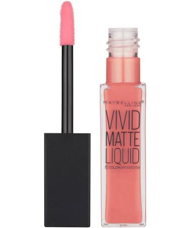 Maybelline Color Sensational Vivid Matte Liquid Lipstick in Blush #7 - Buy Online on GoSupps.com