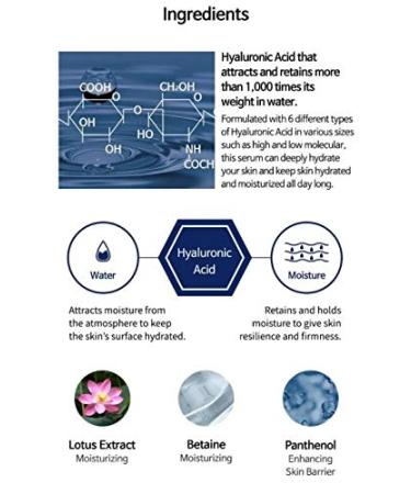 TIAM Hyaluronic Water Plumping Serum - Hydrating Hyaluronic Acid Serum for Face Moisturizing & Plumping Fine Lines 1.35 fl oz - Shop Internationally - Buy Online on GoSupps.com