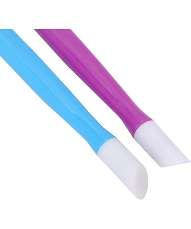 Nail Art Rubber Cuticle Pusher Not Easy To Break Cuticle Pusher for Pushing Back the Cuticle and Cleaning Under the Nails - Buy Online on GoSupps.com