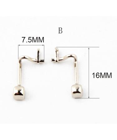100pcs Metal Eyeglass Frame Nose Pad Holder - Arm Replacement Accessories (Color B) | International Shipping Available - Buy Online on GoSupps.com