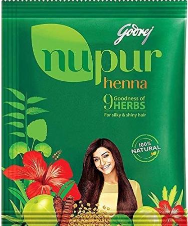 Nupur Henna - 1000 Grams of 9 Herb Goodness | Premium Natural Hair Dye for Healthy Shine - Buy Online on GoSupps.com