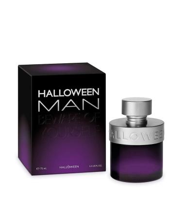 J. Del Pozo Halloween Man Eau de Toilette Spray for Men 2.5 Ounce Cinnamon Lavender Orange Vanilla 2.5 Fl Oz (Pack of 1)