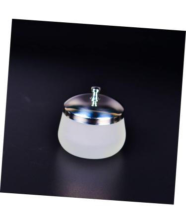 ERINGOGO 1pi ce Frosted Cup Pour D maquillage Avec Couvercle Tasse Ronde Pour Nettoyage De Blanc - Buy Online on GoSupps.com