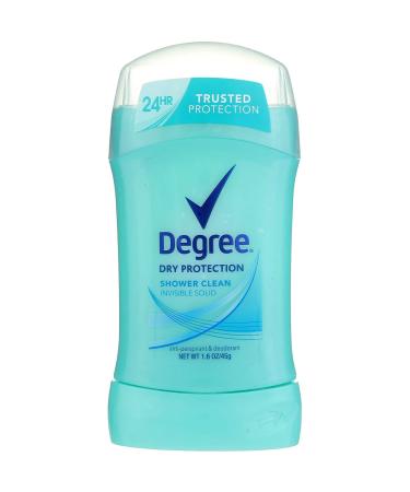 Degree Shower Clean Antiperspirant Deodorant Stick 1.6 oz (3-Pack) - Long-Lasting Protection for All-Day Freshness - Buy Online on GoSupps.com
