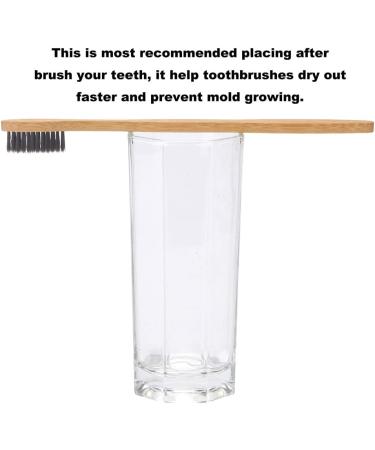 Eco-Friendly Bamboo Toothbrush Set | 5 Degradable Charcoal Brushes - BPA-Free & Environmentally Safe - Buy Online on GoSupps.com