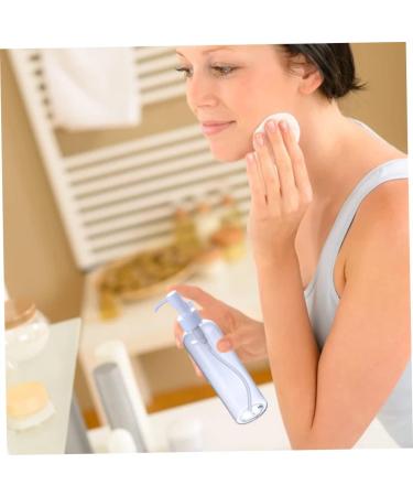 Bottle Dispenser 100ML Plastic Press Transparent Lotion Dispenser Bottle Cosmetic Containers for Travel Shower Gel Dispenser - Buy Online on GoSupps.com