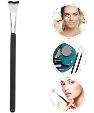 Baluue Makeup Tool Loose Powder Brush Nose Contour Brushes Blush Brush 18.50X1.00X1.00CM Black - Buy Online on GoSupps.com