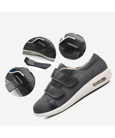 Elderly Men's Breathable Lightweight Diabetic Slippers with Arch Support - Beige, Size 6.5 - Buy Online on GoSupps.com