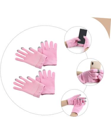 minkissy 2 Pairs Moisturizing Gloves Exfoliating Gloves Touch Screen Hand Gloves Hands Care Mittens Touch Screen Gloves Essential Oil Mittens Moisturiser Moisturizing Cover Polyester Miss - Buy Online on GoSupps.com