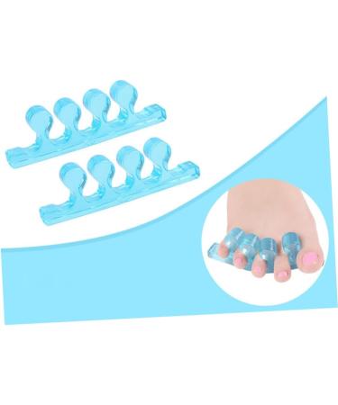 Silicone Gel Shoe Insole Spreaders - 1 Pair Blue Gel Stretchers & Bunion Cushions - Buy Online on GoSupps.com