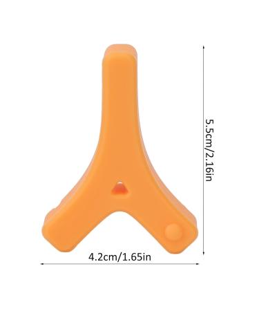 Orthodontic Chew Snacks for Aligner Shells - Y-Shaped Orange Flavor | Prevent Facial Distortion & Enhance Orthodontic Treatment - Buy Online on GoSupps.com