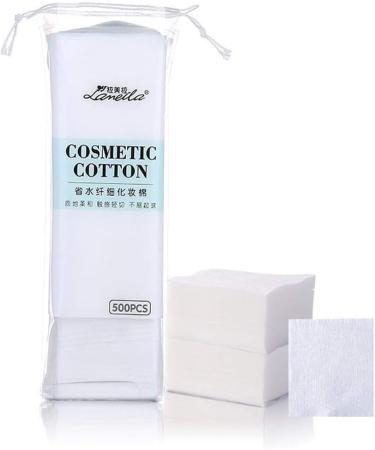 TOSSPER 500pcs/Bag Korean Facial Organic Cotton Pads Face Cleansing Cosmetic Remover Makeup Tissue Beauty Skin Care - Buy Online on GoSupps.com
