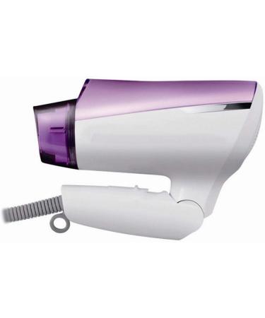 ADITAM 1600W Portable Folding Hair Dryer - Radiation Free Ionic Infrared Low Noise Compact Blow Dryer Best Purple Double The Comfort - Buy Online on GoSupps.com