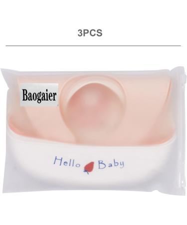 Baogaier Baby Bibs Silicone 3 PCS Waterproof Weaning Bib for Babies Toddlers with Food Catcher Pocket - Easy Clean Bibs Feeding for Kid Infant Girl in Horse Rainbow Space - Buy Online on GoSupps.com