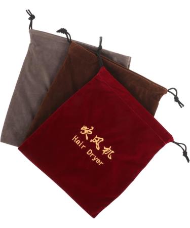 TOVINANNA 15 Pcs Hair Dryer Bag Travel Makeup Bag Organizer Fabric Hair Dryer Drawstring Bags - Buy Online on GoSupps.com