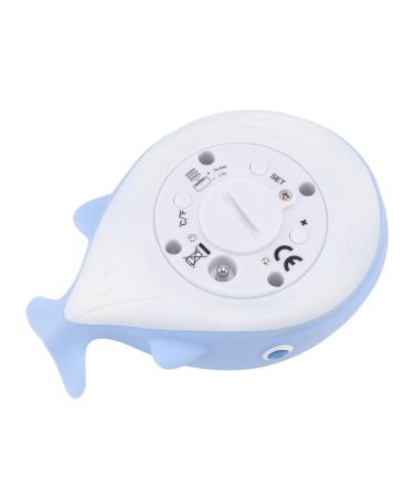 Whale Shaped Baby Bath Thermometer with Silent Alarm - Safe Water Temperature for Kids - Buy Online on GoSupps.com