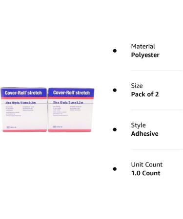 Smith and Nephew BSN Cover-Roll Stretch - 2 x 10 Yards - Hypoallergenic Pack of 2 - Buy Online on GoSupps.com