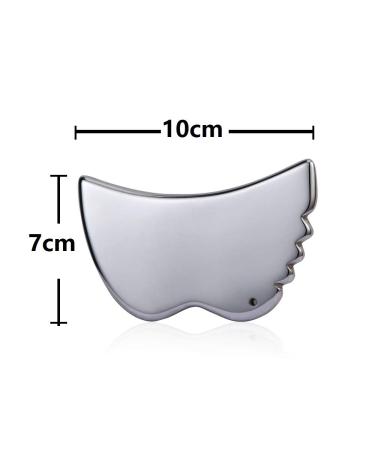 Terahertz Stone Gua Sha Tools | Lymphatic Drainage Massager | Facial Energy & Myofascial Release Tool - Shop Internationally - Buy Online on GoSupps.com