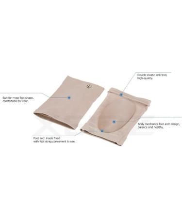 Silicone Gel Arch Support Sleeves for Plantar Fasciitis and Heel Pain Relief - Buy Online on GoSupps.com