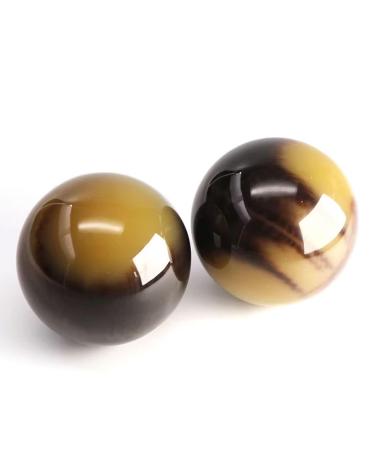 Unbit baoding ball stressball ball stretcher magnetic 50 mm strong horn shape ball Chinese ball for the hand movement and for stress relief color