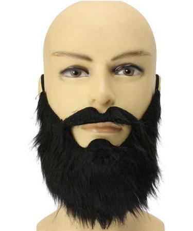 WREA Realistic Appearance Fake Beard for Halloween Cosplay and Theme Party Comfortable Fit Plush Fake Beards Mustaches - Buy Online on GoSupps.com