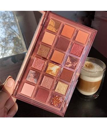 DUnLap Beauty Palette Makeup Matte Matte Makeup Brushes 18 Color Eyeshadow Palette Pigmented Pigmented Eyeshadow Palette - Buy Online on GoSupps.com