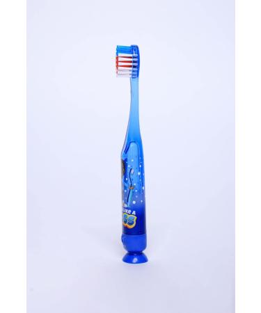 OUR REFLECTIONS Kids Light Up Timer Toothbrush - 60 Sec Suction Cup Soft Bristles Ages 3+ Blue - International Shipping Available - Buy Online on GoSupps.com