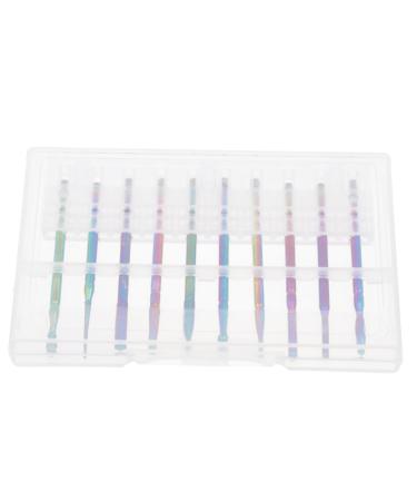 WOFASHPURET 1 Set Nail Polisher Cuticle Remover Bits Nail Drill Bits Cuticle Nail Drill Bit Nail Polish Drill Bits Electric Manicure Nail Drill Nail Kits Ceramics Sander Alloy Tungsten Steel