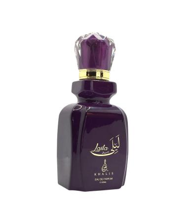 LAILA for Women an Oriental Perfume with Rose Woody Citrus Leather Labdanum Musk and Amber 3.4 Oz