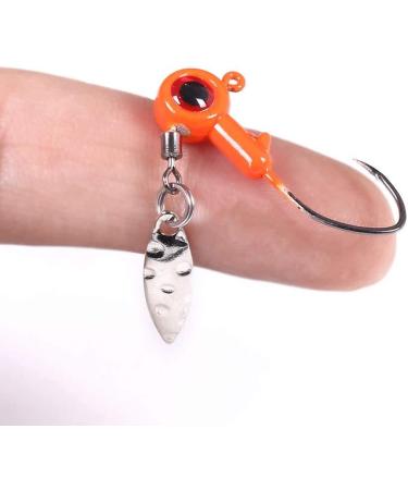 25PCS 1/8 oz Painted Jig Heads with Eye Ball Hooks for Bass/Crappie Fishing - Buy Online on GoSupps.com