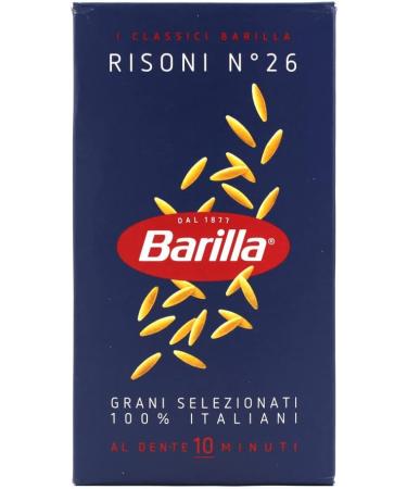  Barilla 20 packs of Barilla Risoni No 26 pasta Italian pasta 500 g. - Buy Online on GoSupps.com