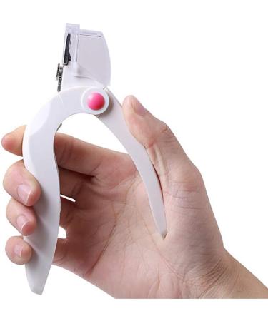 Nail Clipper Acrylic Nail Cutter with Nail Rest 3 Cuting Styles Anti-Splashing Stainless Steel Nail Tips False Nails Trimmer Nail Art Manicure Tools for Salon or Home - Buy Online on GoSupps.com