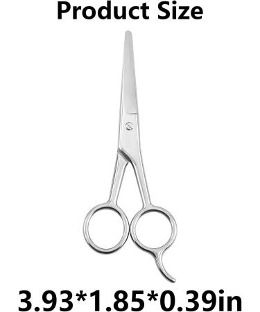Hair Scissors 6.0 inches Barber Scissors Stainless Steel Scissors Professional Barber Scissors Bag Salon Home Men and Women - Buy Online on GoSupps.com