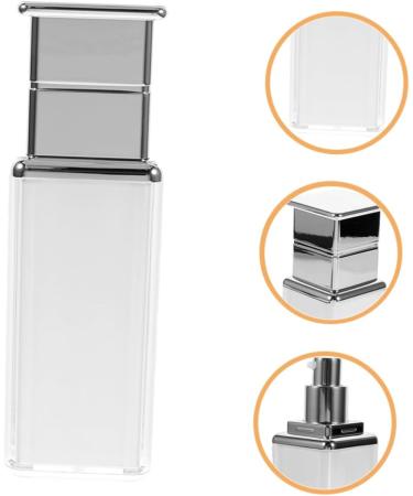 Didiseaon Shampoo Lotion Bottle Acrylic Squeeze Bottle Plastic Travel Conditioner 13.50X4.20X4.20CM As Shown - Buy Online on GoSupps.com