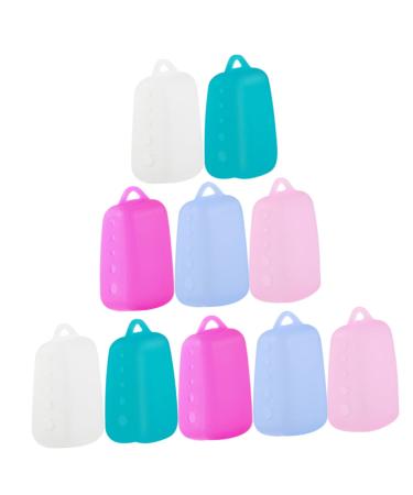 Tovinanna 10 pieces of toothbrush method dust protection envelopes for toothbrush portable toothbrush caps toothbrush caps toothbrushcaps portable toothbrush covers