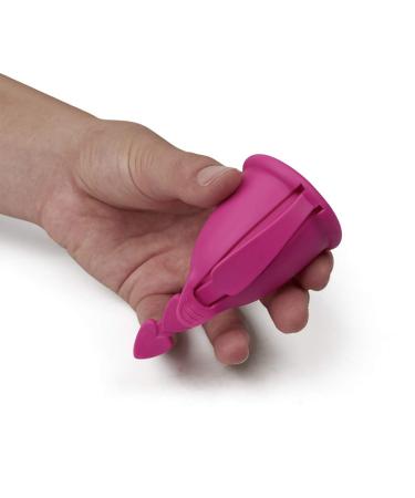 ELANEE Menstrual Cup Size 2 | Easy Removal Pull Tab | 33 ml Capacity | Eco-Friendly & Comfortable - Buy Online on GoSupps.com