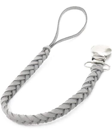 Shop Censhaorme Leather Woven Alloy Pacifier Chains - Colorful Braided Clip Holders & Baby Accessories - Buy Online on GoSupps.com