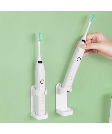 Chepl Electric Toothbrush Holder - 6-Piece Self-Adhesive Wall Bracket for Bathroom & Kitchen - No Drilling Needed - Buy Online on GoSupps.com
